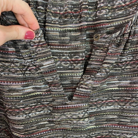 Patterson J Kincaid Earthy Tunic Dress Womens Size Small Tan Multi Multicolored - Picture 6 of 13